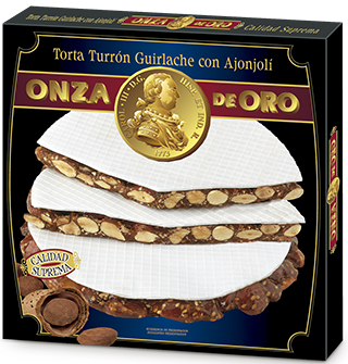 Torta Turrón Guirlache con Ajonjolí