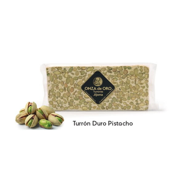 TURRON DURO DE PISTACHO 200 G