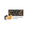 TABLETA DE CHOCOLATE NEGRO CON NARANJA CONFITADA